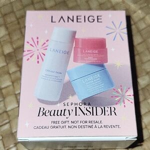 LANEIGE Set in Pink and Blue